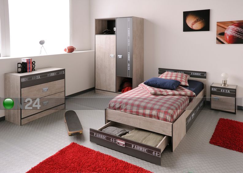 Riidekapp Fabric 2 uksega suurendatud