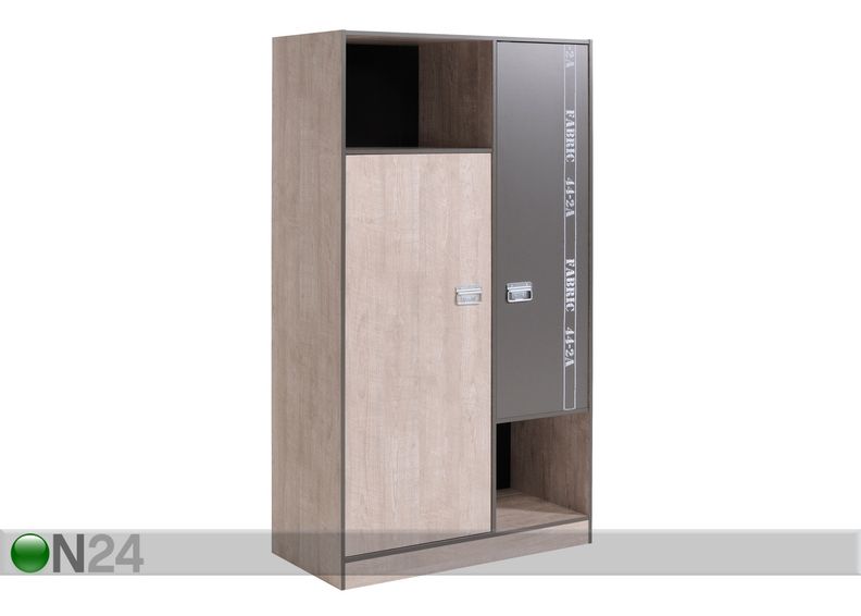 Riidekapp Fabric 2 uksega suurendatud