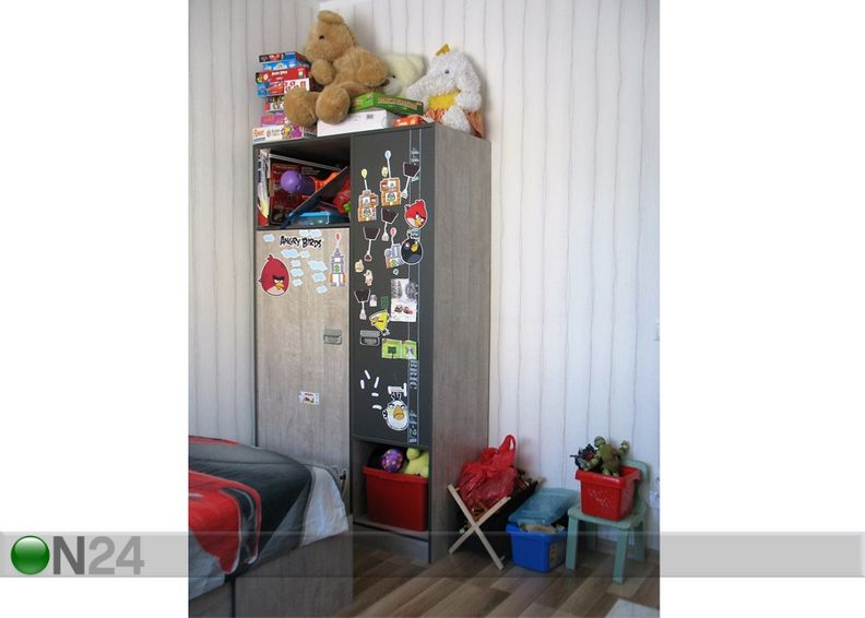 Riidekapp Fabric 2 uksega suurendatud