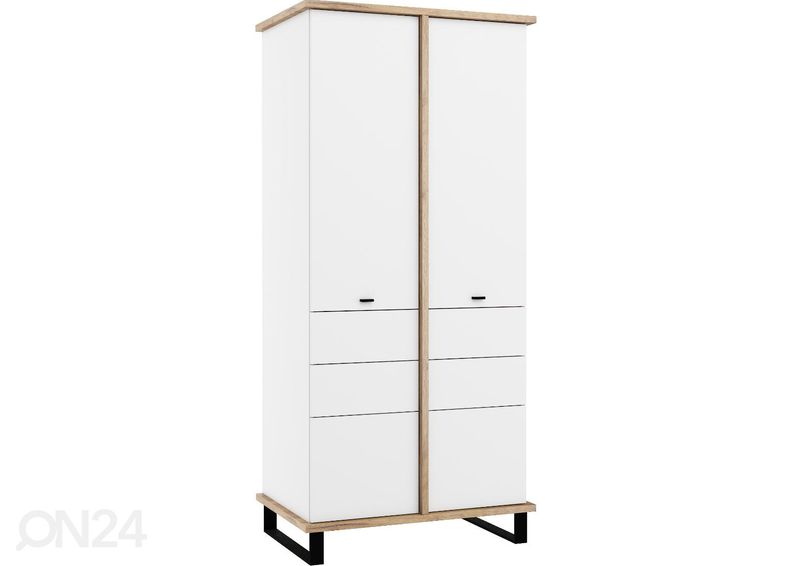 Riidekapp Fermoy 90 cm suurendatud