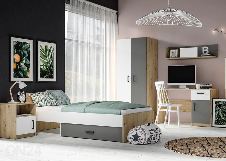 Riidekapp Firenze 80 cm suurendatud