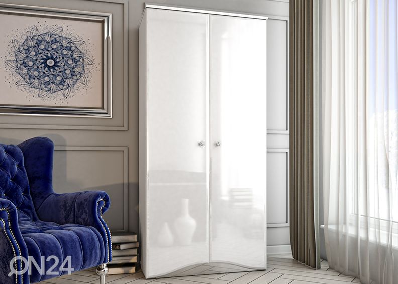 Riidekapp Glara 90 cm suurendatud