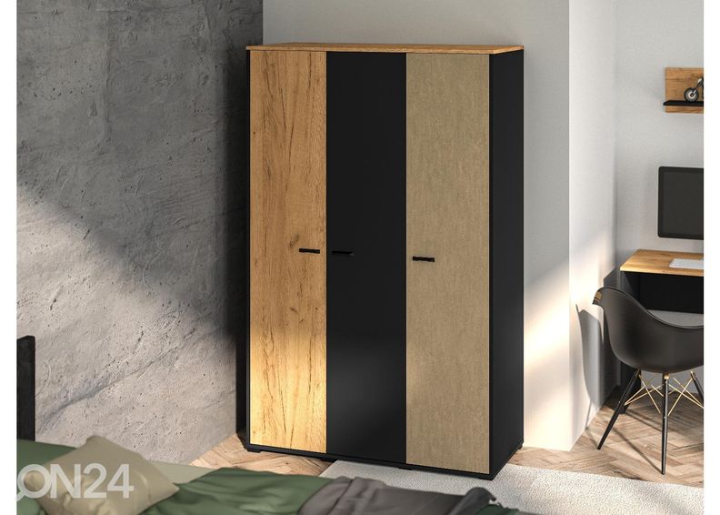 Riidekapp Gotland 120 cm suurendatud