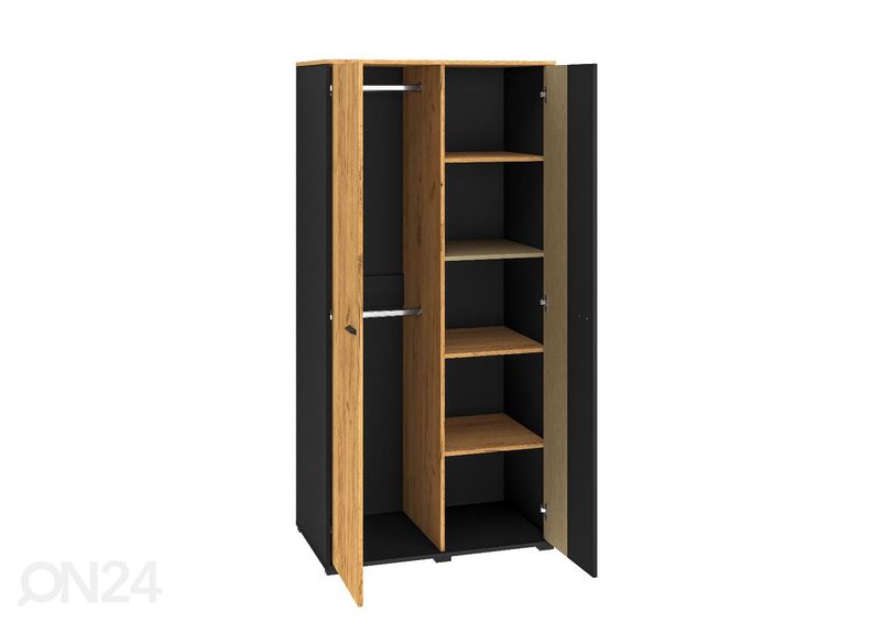 Riidekapp Gotland 92 cm suurendatud