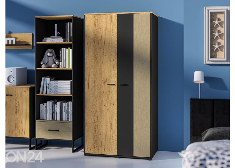 Riidekapp Gotland 92 cm suurendatud