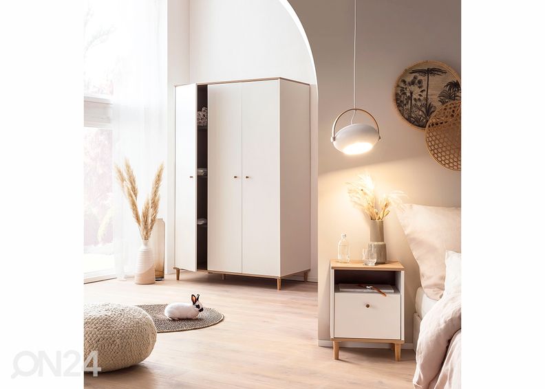 Riidekapp Hilda 119 cm suurendatud