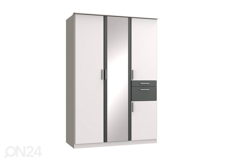 Riidekapp Koblenz 135 cm suurendatud
