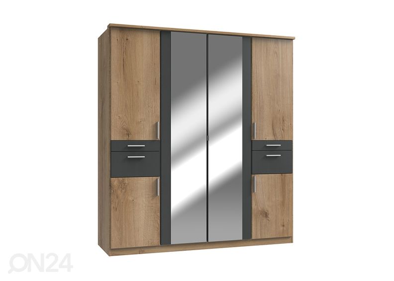 Riidekapp Koblenz 180 cm suurendatud