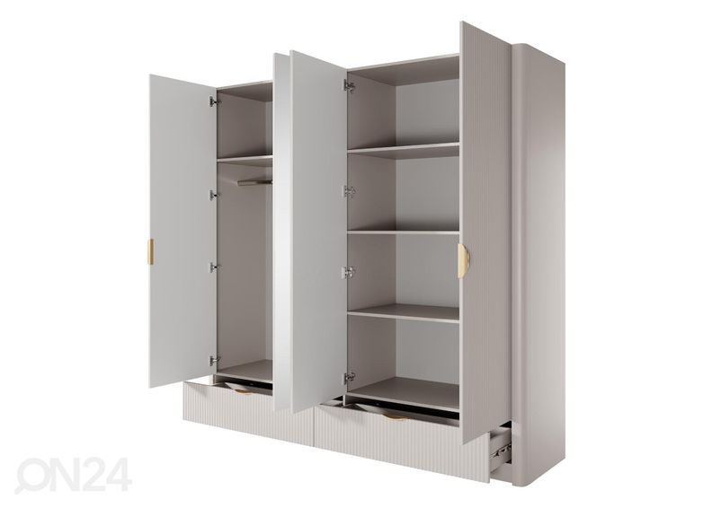 Riidekapp Lante 213 cm suurendatud