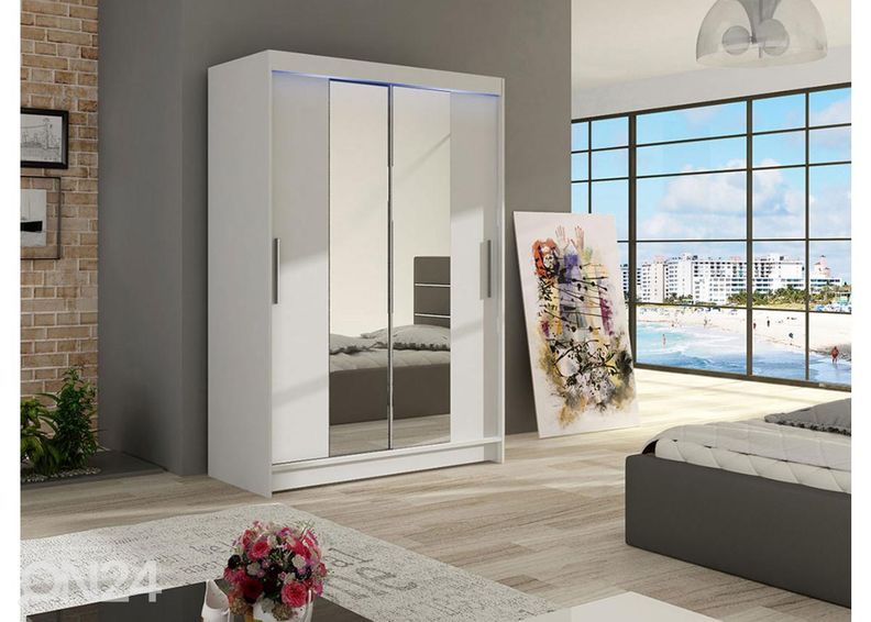 Riidekapp + LED suurendatud