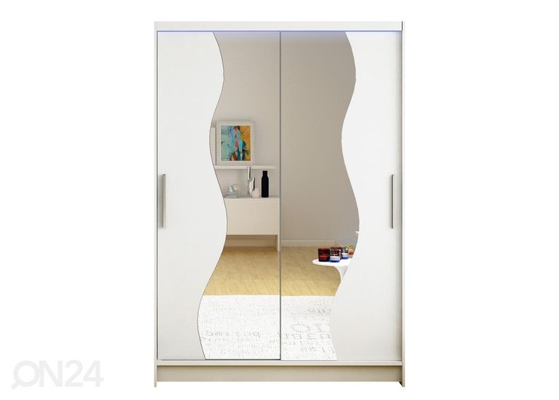 Riidekapp + LED suurendatud