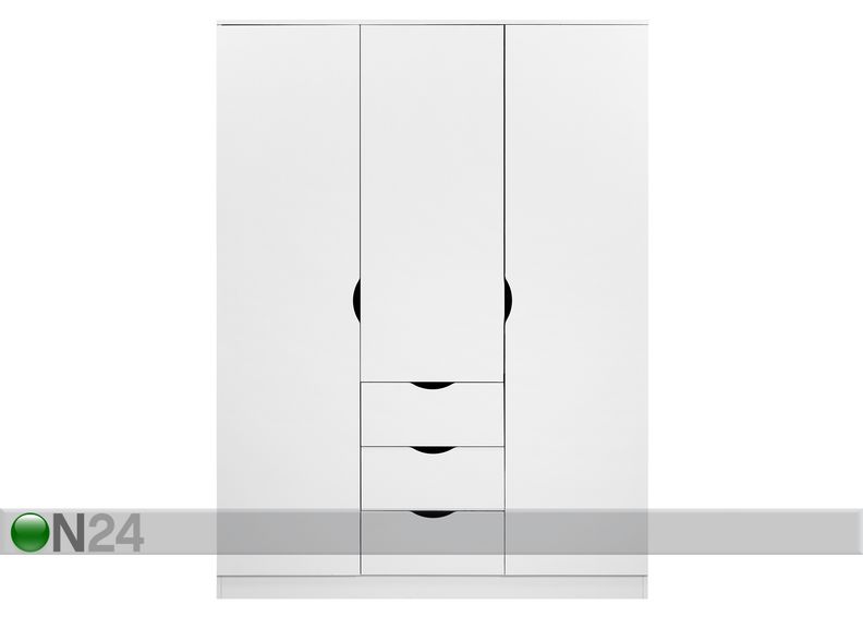 Riidekapp Letty white suurendatud