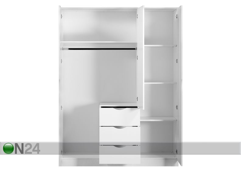 Riidekapp Letty white suurendatud