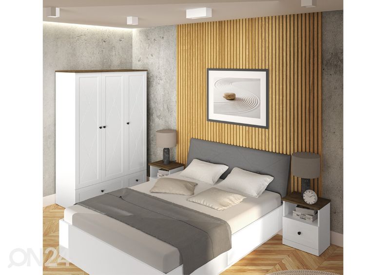 Riidekapp Lille 137 cm suurendatud
