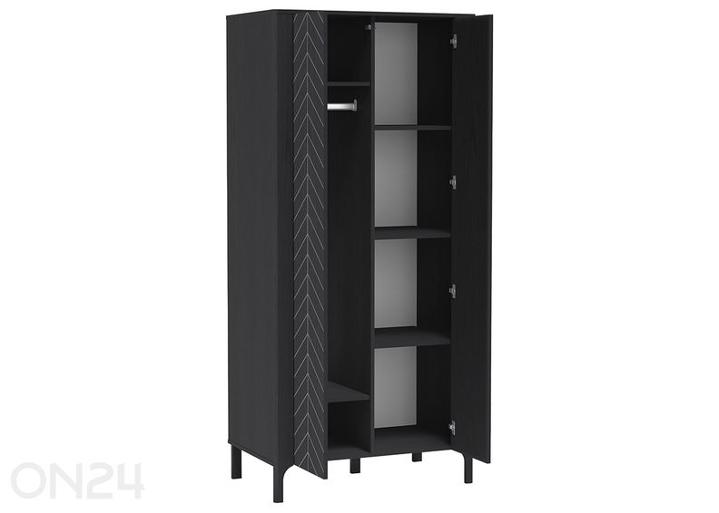 Riidekapp Malumi II 90 cm suurendatud