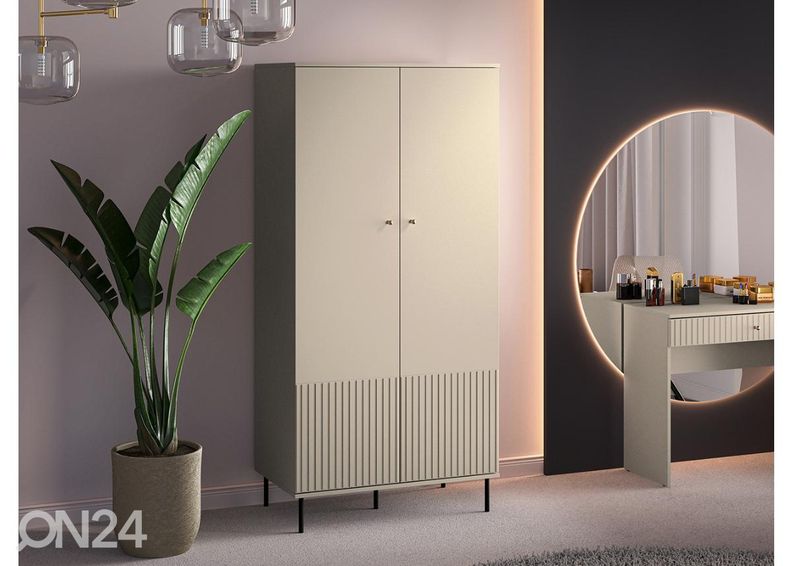 Riidekapp Melanie 92 cm suurendatud