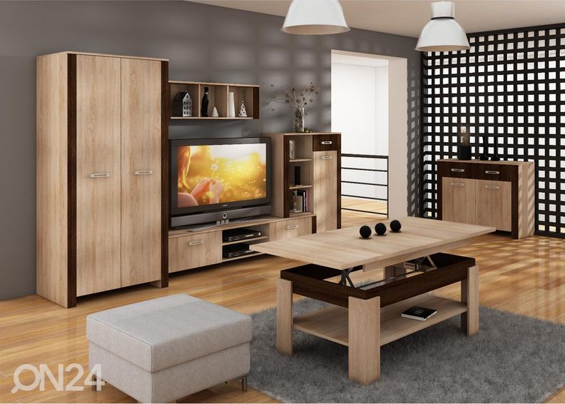 Riidekapp Midleton 90 cm suurendatud