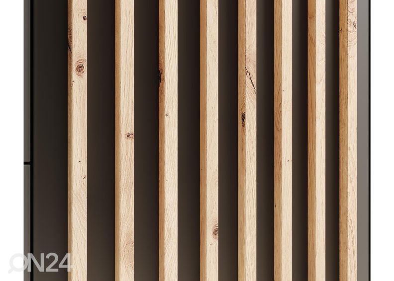 Riidekapp Moselle 100 cm suurendatud