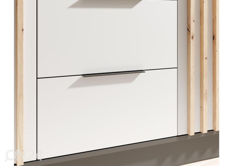 Riidekapp Moselle 150 cm suurendatud