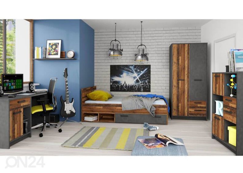 Riidekapp Nubi 87 cm suurendatud