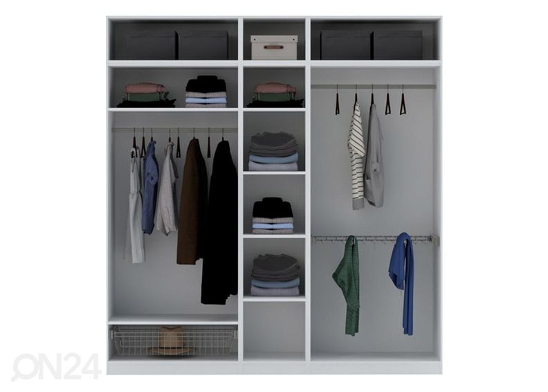 Riidekapp Olsted C4 suurendatud