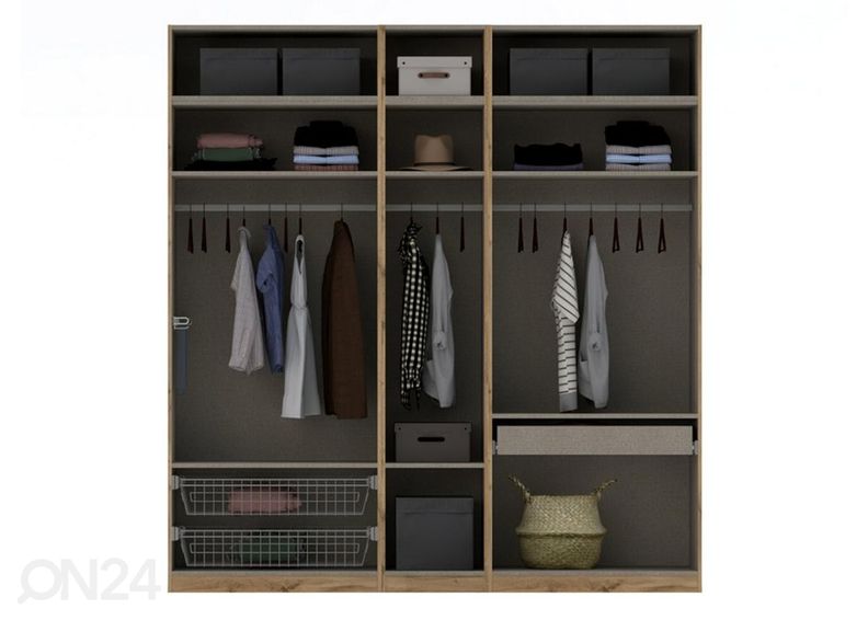 Riidekapp Olsted C5 suurendatud