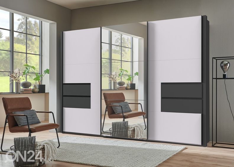 Riidekapp Palermo 300 cm suurendatud