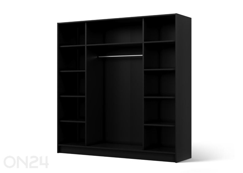 Riidekapp Palladio 200 cm suurendatud