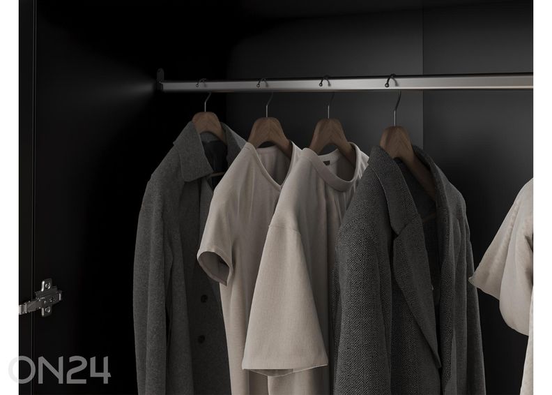 Riidekapp Palladio 200 cm suurendatud