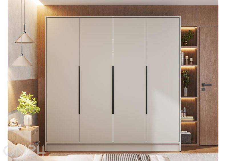 Riidekapp Palladio 200 cm suurendatud
