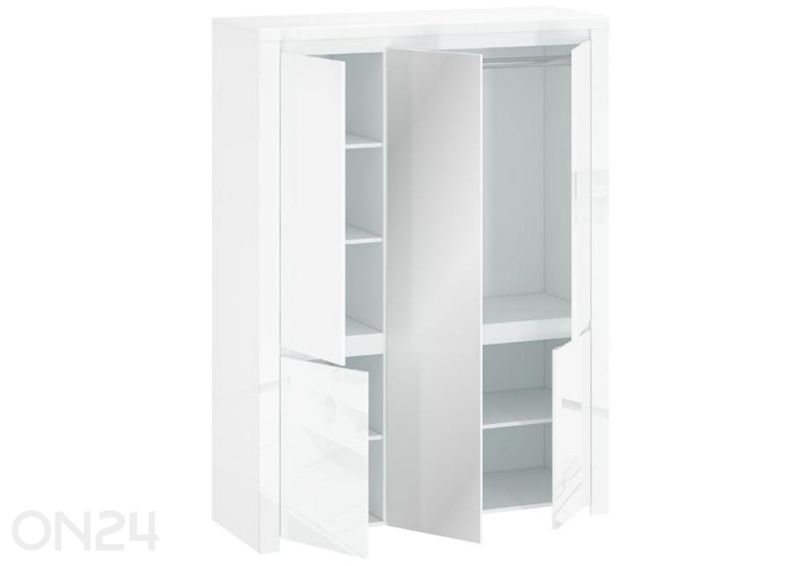 Riidekapp peegliga Lingo 150,8 cm suurendatud