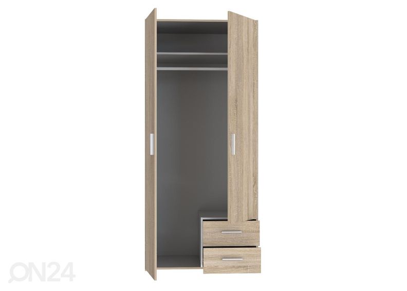 Riidekapp Perla 88 cm suurendatud