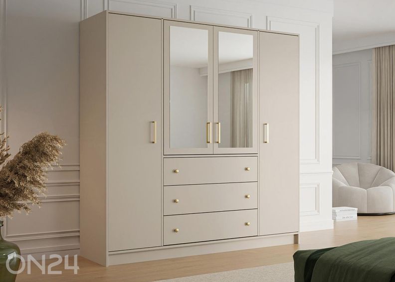 Riidekapp Retro 196 cm suurendatud