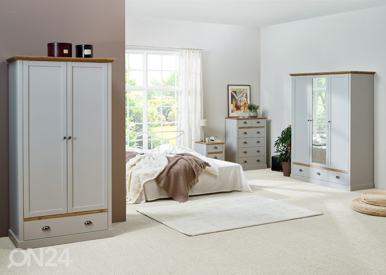 Riidekapp Sandringham, hall/tammepeits suurendatud