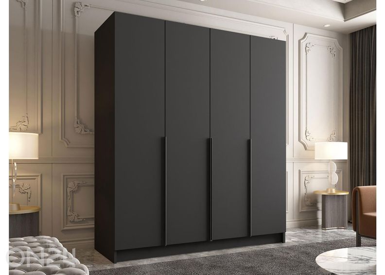 Riidekapp Santi I 200 cm suurendatud