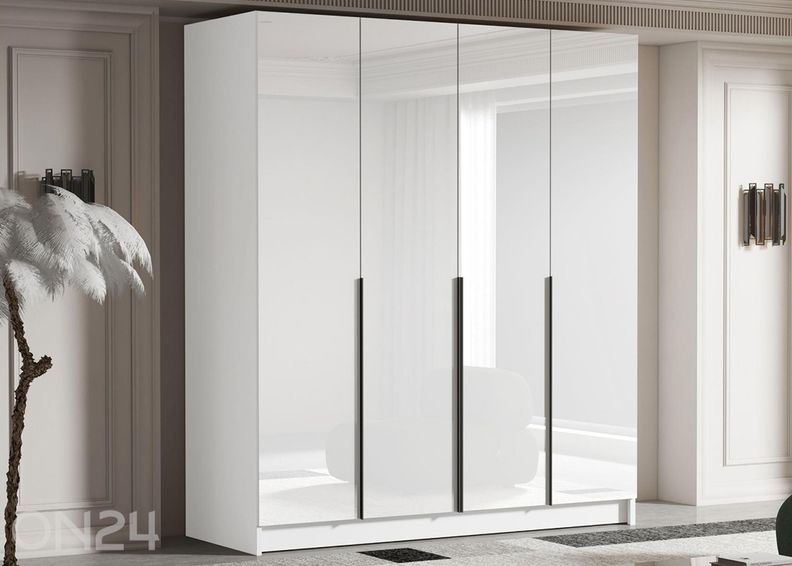 Riidekapp Santi I 200 cm suurendatud