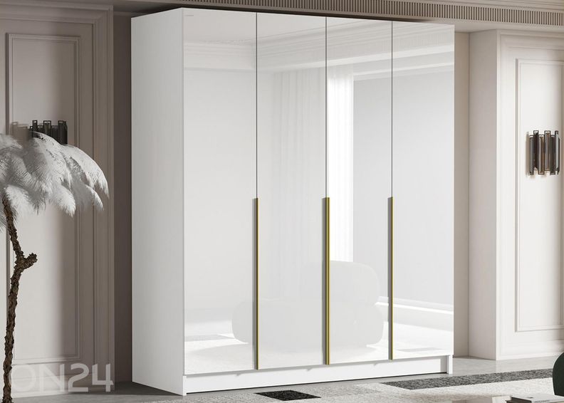 Riidekapp Santi I 200 cm suurendatud