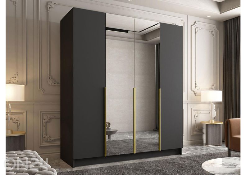 Riidekapp Santi II 200 cm suurendatud