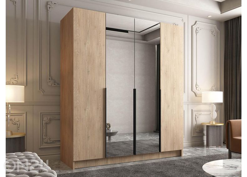 Riidekapp Santi II 200 cm suurendatud