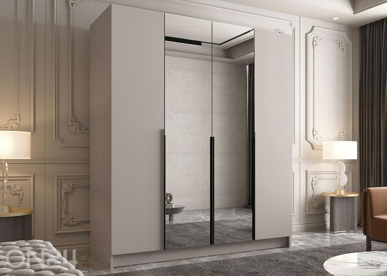 Riidekapp Santi II 200 cm suurendatud