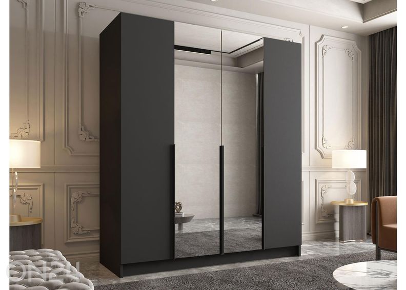 Riidekapp Santi II 200 cm suurendatud