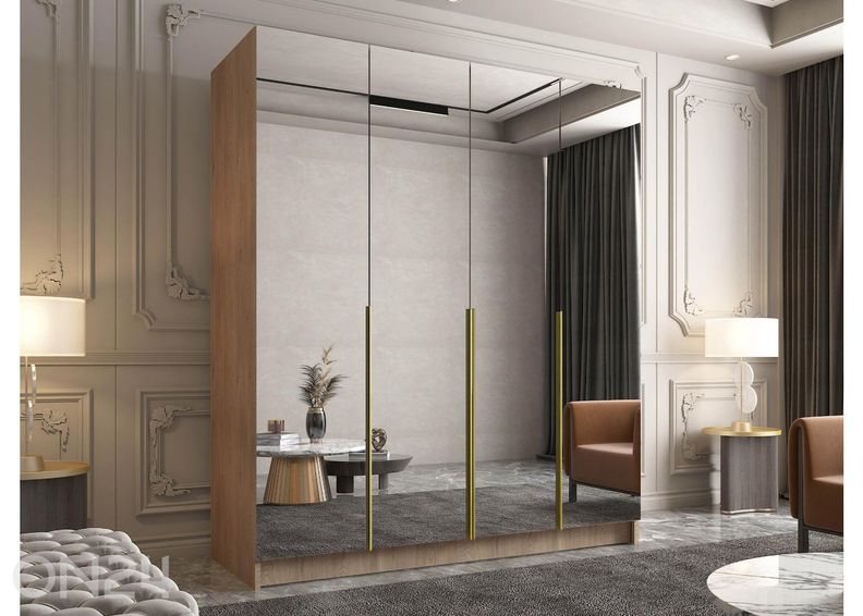 Riidekapp Santi III 200 cm suurendatud