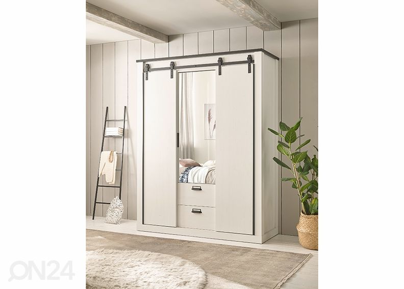 Riidekapp Sherwood 162 cm suurendatud