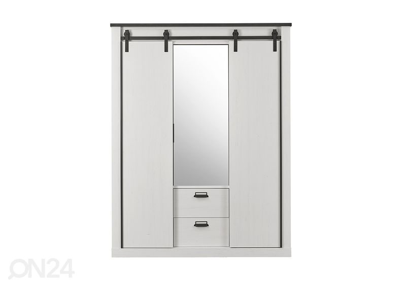 Riidekapp Sherwood 162 cm suurendatud