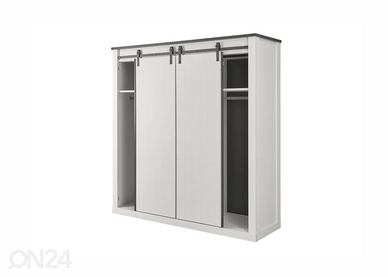 Riidekapp Sherwood 162 cm suurendatud