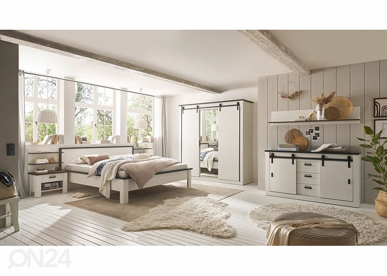 Riidekapp Sherwood 162 cm suurendatud