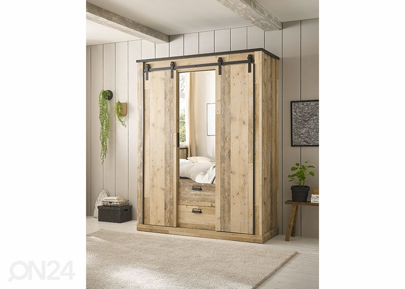 Riidekapp Sherwood 162 cm suurendatud