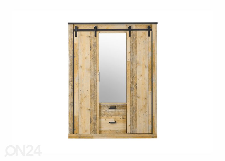 Riidekapp Sherwood 162 cm suurendatud