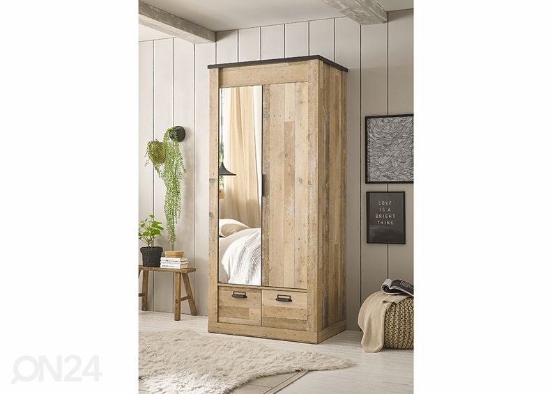 Riidekapp Sherwood 93 cm suurendatud