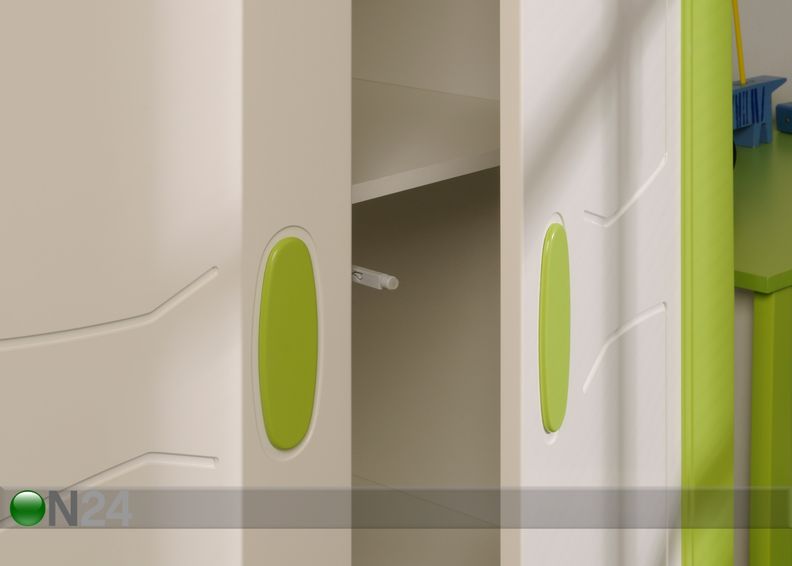Riidekapp Starship suurendatud